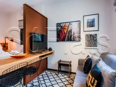 Flat com 1 Quarto à venda, 27m² no Consolação, São Paulo