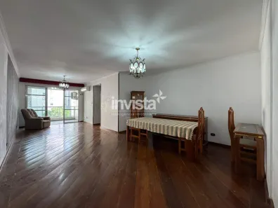 Apartamento com 3 Quartos à venda, 146m² no José Menino, Santos