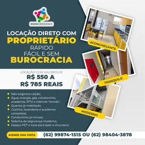 Kitnet com 1 Quarto para alugar, 24m² no Setor Sol Nascente, Goiânia