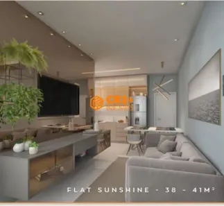Flat com 2 Quartos à venda, 53m² no Tamandaré, Tamandaré