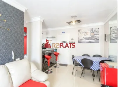 Flat com 1 Quarto à venda, 42m² no Indianópolis, São Paulo