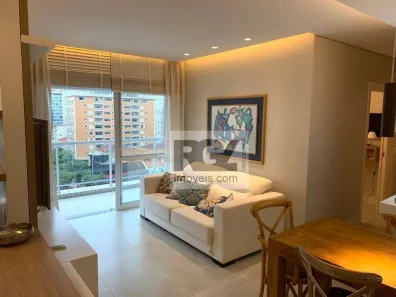 Apartamento com 2 Quartos para alugar, 80m² no Gonzaga, Santos