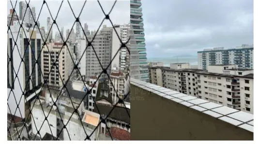 Apartamento com 2 Quartos para alugar, 55m² no Gonzaga, Santos