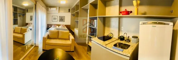 Apartamento com 1 Quarto para alugar, 33m² no Consolação, São Paulo