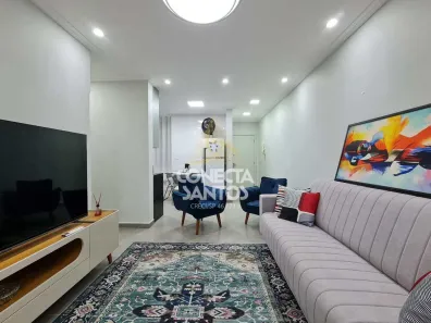 Apartamento com 3 Quartos à venda, 98m² no José Menino, Santos