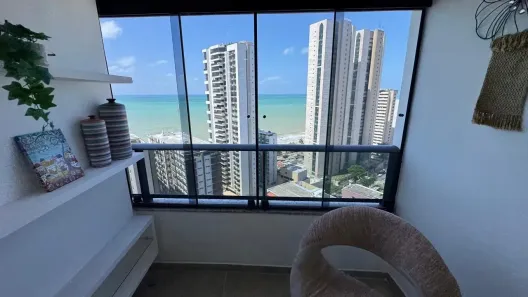Apartamento com 3 Quartos para alugar, 56m² no Boa Viagem, Recife