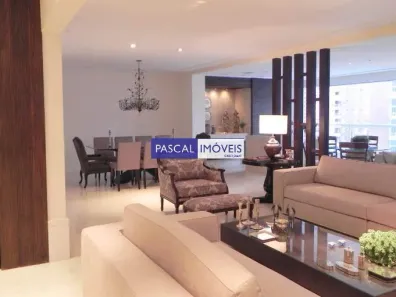 Apartamento com 3 Quartos para alugar, 222m² no Campo Belo, São Paulo
