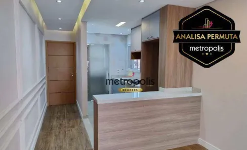 Apartamento com 2 Quartos à venda, 66m² no Campestre, Santo André