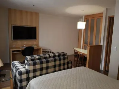 Flat com 1 Quarto para alugar, 40m² no Itaim Bibi, São Paulo