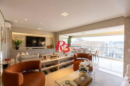 Apartamento com 4 Quartos à venda, 180m² no Gonzaga, Santos