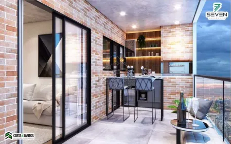 Apartamento com 3 Quartos à venda, 110m² no Boqueirão, Praia Grande