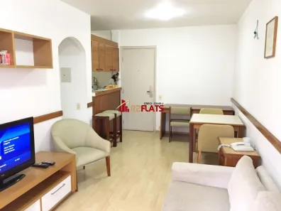 Flat com 1 Quarto para alugar, 45m² no Jardim Paulista, São Paulo