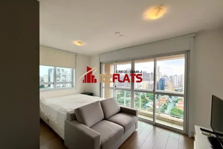 Flat com 1 Quarto à venda, 51m² no Brooklin Paulista, São Paulo
