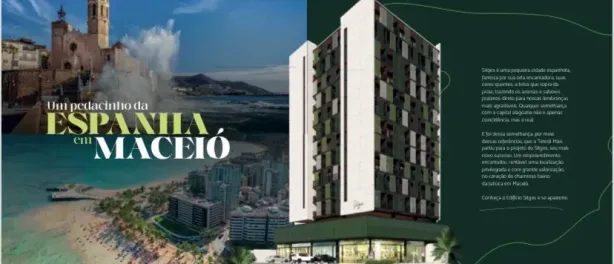 Apartamento com 1 Quarto à venda, 16m² no Mangabeiras, Maceió