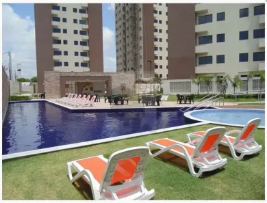 Apartamento com 2 Quartos para alugar, 49m² no Ponta Negra, Natal