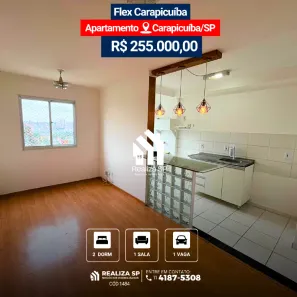 Apartamento com 2 Quartos à venda, 45m² no Vila da Oportunidade, Carapicuíba