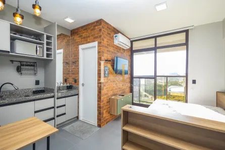 Apartamento com 1 Quarto para alugar, 32m² no Mossunguê, Curitiba
