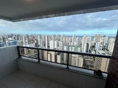 Apartamento com 3 Quartos para alugar, 96m² no Boa Viagem, Recife