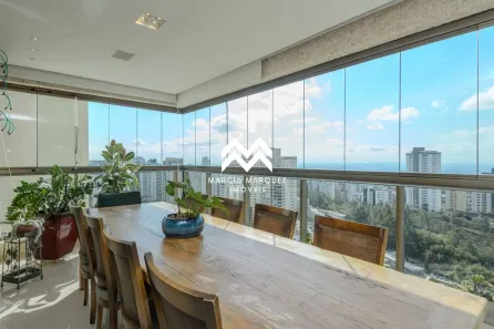 Apartamento com 4 Quartos para venda ou aluguel, 244m² no Vila da Serra, Nova Lima