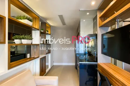 Apartamento com 1 Quarto para alugar, 37m² no Brooklin Paulista, São Paulo