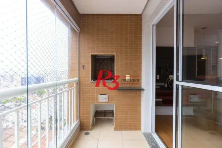 Apartamento com 2 Quartos à venda, 64m² no Estuário, Santos