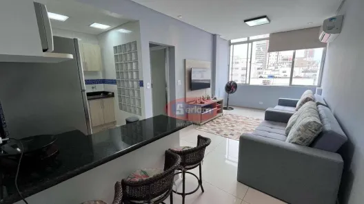 Apartamento com 1 Quarto à venda, 60m² no Gonzaga, Santos