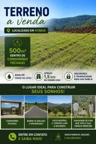 Lote/Terreno à venda, 500m² no Centro, Nazaré Paulista