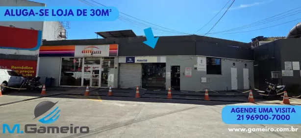 Ponto Comercial para alugar, 30m² no Jardim Vinte e Cinco de Agosto, Duque de Caxias