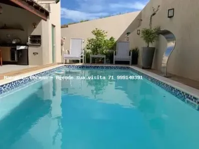 Casa de Condomínio com 4 Quartos à venda, 210m² no Alphaville (Abrantes), Camaçari