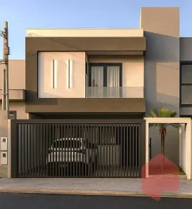 Sobrado com 3 Quartos à venda, 142m² no Vista Linda, Cascavel