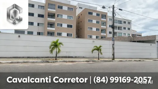 Apartamento com 2 Quartos para alugar, 56m² no Nova Descoberta, Natal