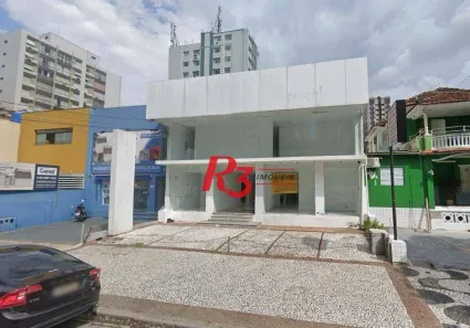 Imóvel Comercial à venda, 474m² no Gonzaga, Santos