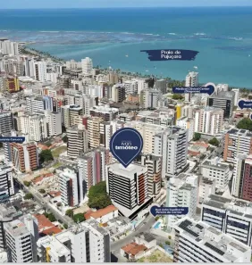 Apartamento com 3 Quartos à venda, 93m² no Ponta Verde, Maceió