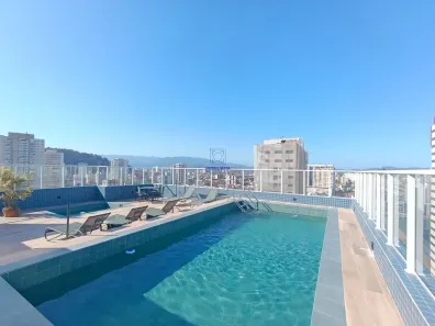Apartamento com 2 Quartos para alugar, 72m² no Campo Grande, Santos