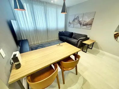 Flat com 1 Quarto para alugar, 38m² no Vila São Francisco (Zona Sul), São Paulo