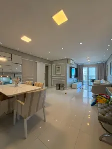 Apartamento com 3 Quartos para alugar, 123m² no Aviação, Praia Grande