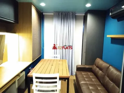 Flat com 1 Quarto para alugar, 35m² no Indianópolis, São Paulo
