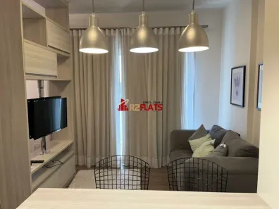 Apartamento com 1 Quarto para alugar, 33m² no Santo Amaro, São Paulo