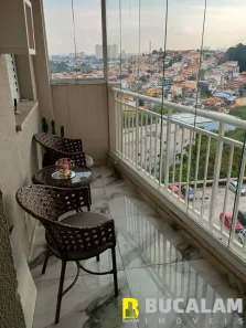Apartamento com 2 Quartos à venda, 51m² no Jardim Monte Alegre, Taboão da Serra