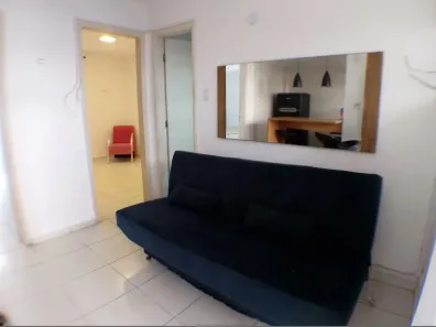 Apartamento com 2 Quartos para alugar, 55m² no Guilhermina, Praia Grande