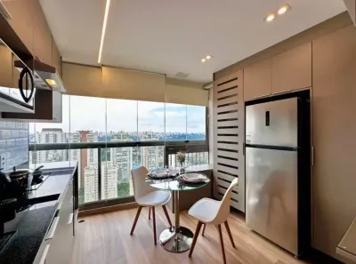 Apartamento com 1 Quarto para alugar, 30m² no Jardim das Acácias, São Paulo