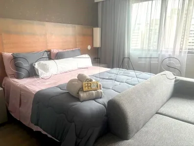 Flat com 1 Quarto à venda, 26m² no Indianópolis, São Paulo