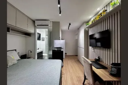 Kitnet com 1 Quarto à venda, 25m² no Brooklin Paulista, São Paulo