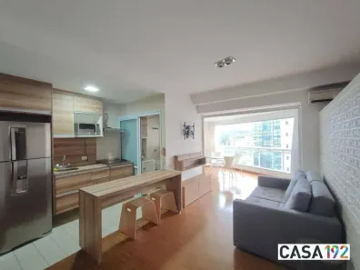 Apartamento com 1 Quarto para alugar, 50m² no Cidade Monções, São Paulo