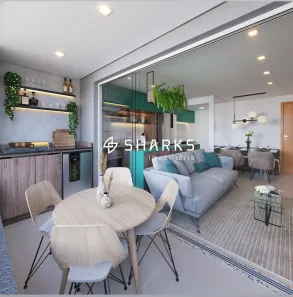 Apartamento com 2 Quartos à venda, 66m² no Setor Bueno, Goiânia