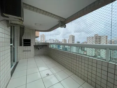 Apartamento com 2 Quartos para alugar, 80m² no Aviação, Praia Grande