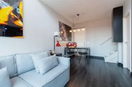 Flat com 1 Quarto para alugar, 50m² no Vila Nova Conceição, São Paulo