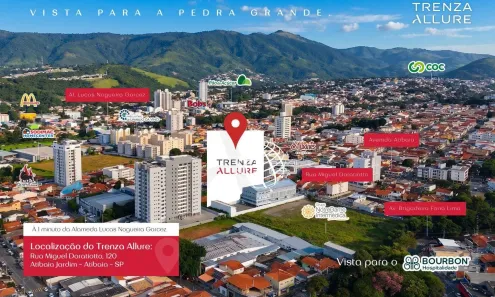 Apartamento com 2 Quartos à venda, 69m² no Atibaia Jardim, Atibaia