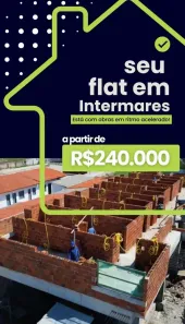 Flat com 1 Quarto à venda, 22m² no Intermares, Cabedelo