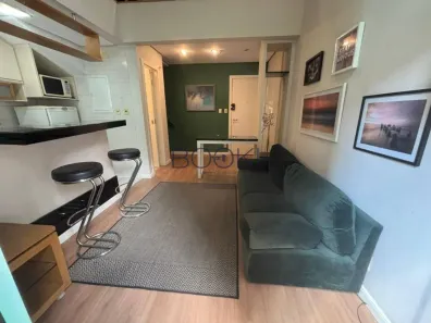 Apartamento com 1 Quarto para alugar, 42m² no Moema, São Paulo